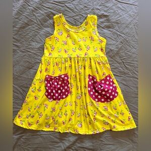 Little Girls Floral Summer Dress
